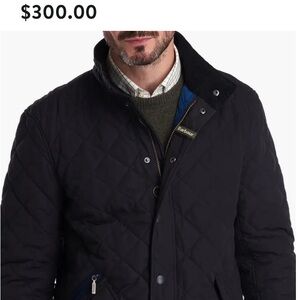 Men’s Barbour shoveler jacket size L new with nordstrom receipt never worn